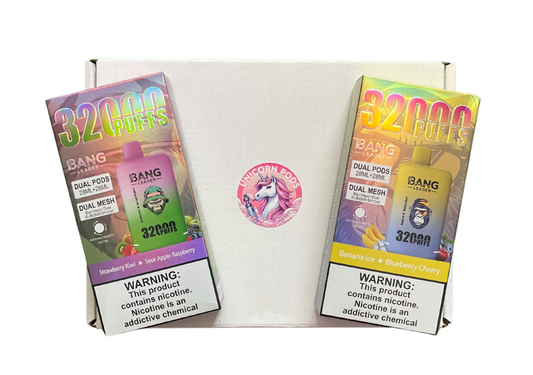 2 PODS 32000 Puffs Doble Sabor BangKing